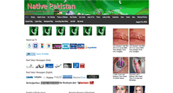 Desktop Screenshot of nativepakistan.com
